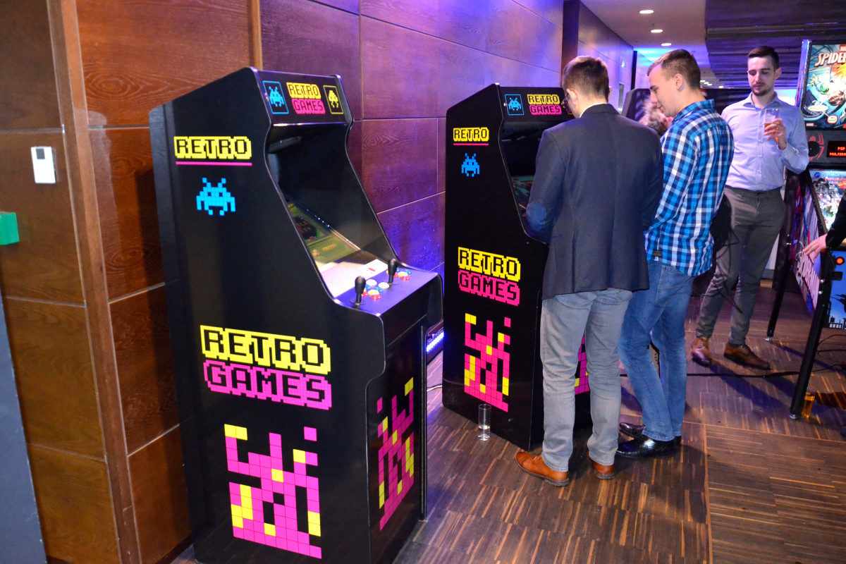 Automaty Arcade Retro - 5 - wynajem na targi poznań cena