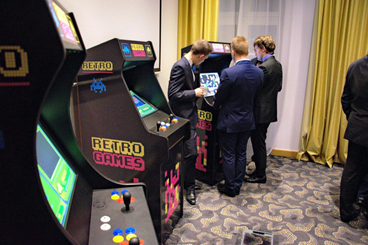 Automaty Arcade Retro - atrakcje na imprezę firmową wrocław