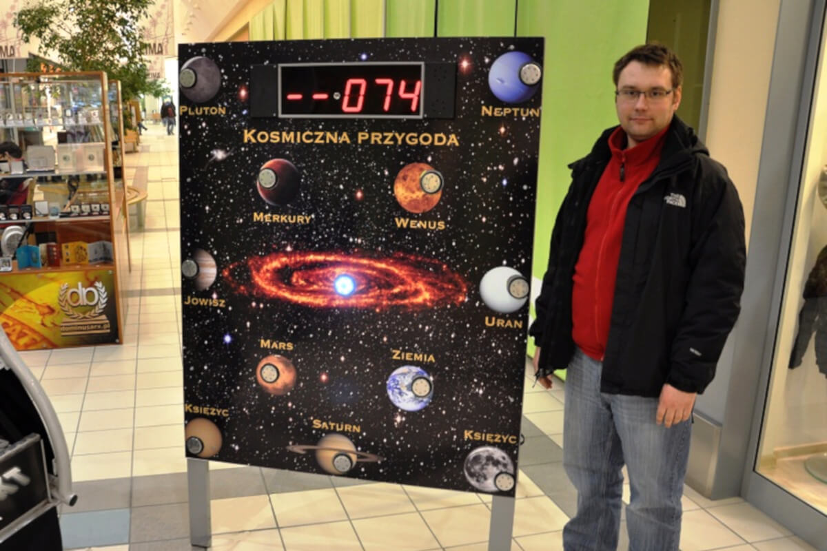 Releksomierz Kosmiczny - 3 - wynajem na targi poznań ptak expo