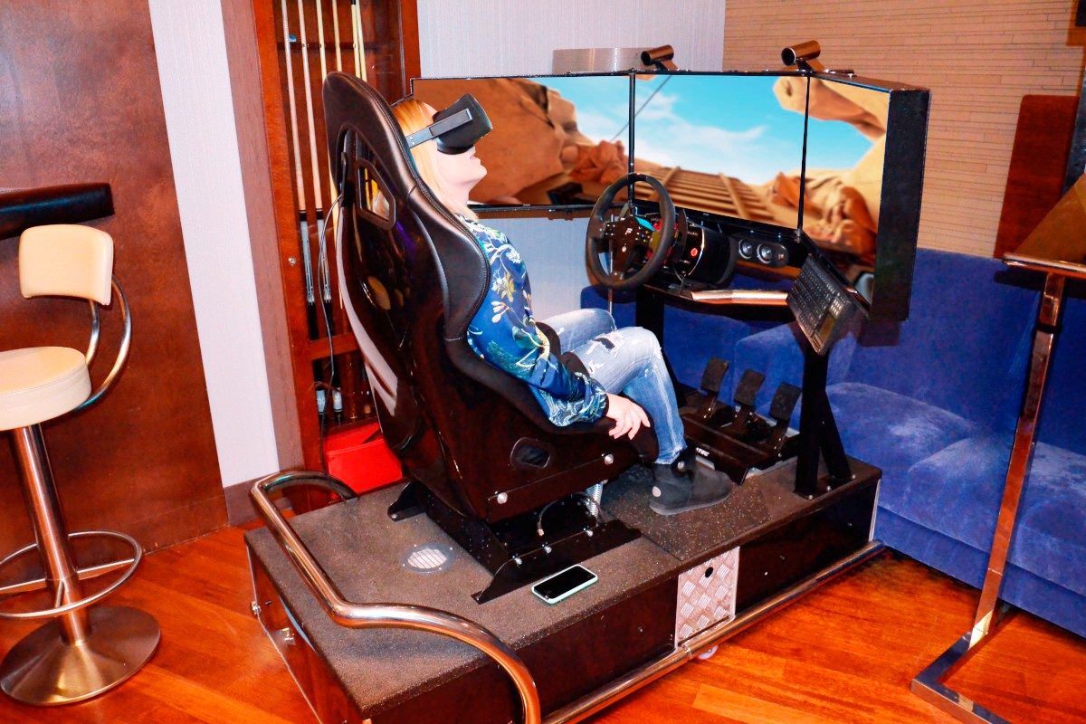 Roller coaster VR 5D - 1 - wynajem atrakcji na impreze firmową