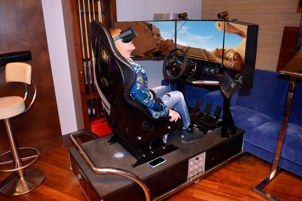 Roller coaster VR 5D - 1 - wynajem atrakcji na impreze firmową