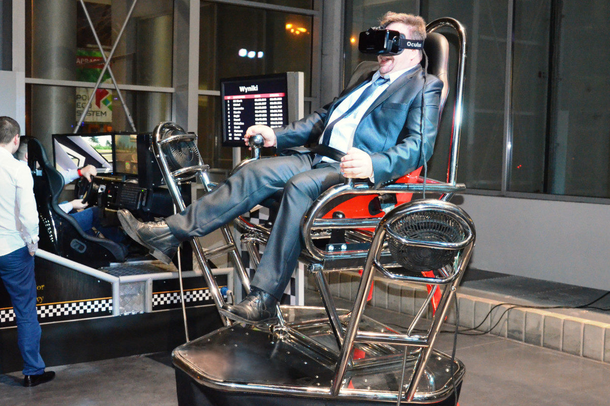 Roller coaster VR 9D - 06 - atrakcje na targi atrakcje vr