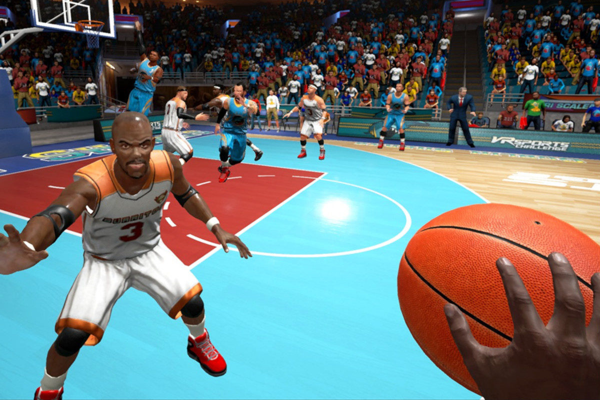 Sporty Letnie VR - 9 - basketball vr symulator koszykówki