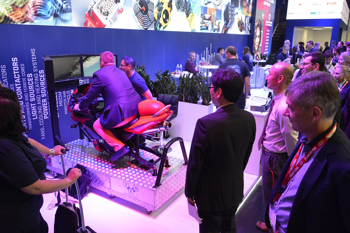 Symulator motocykla wynajem na targi