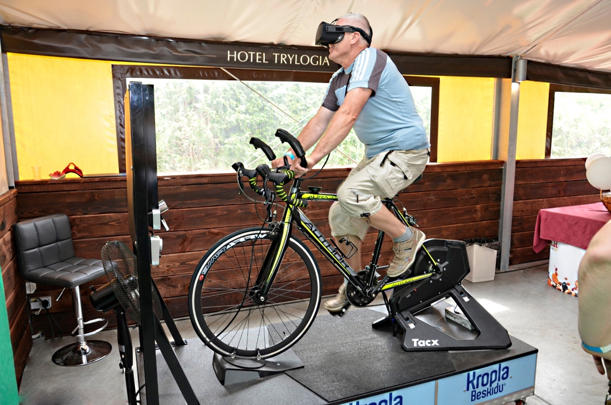symulator kolarski vr wynajem