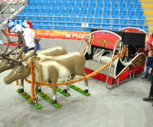 symulator lotu saniami Mikołaja VR