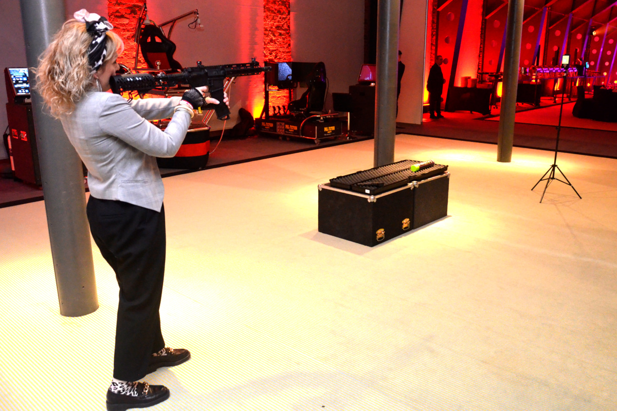 strzelnica laserowa na eventy firmowe