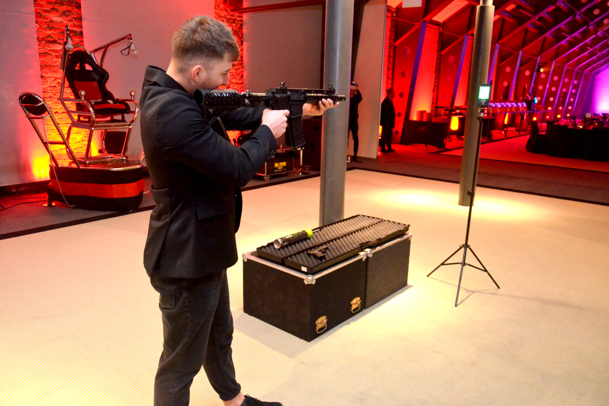 strzelnica laserowa na imprezy firmowe