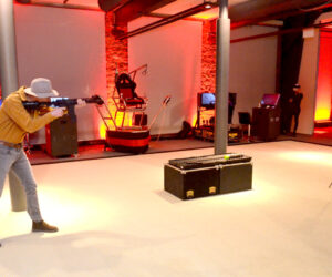 strzelnica laserowa na spotkania firmowe