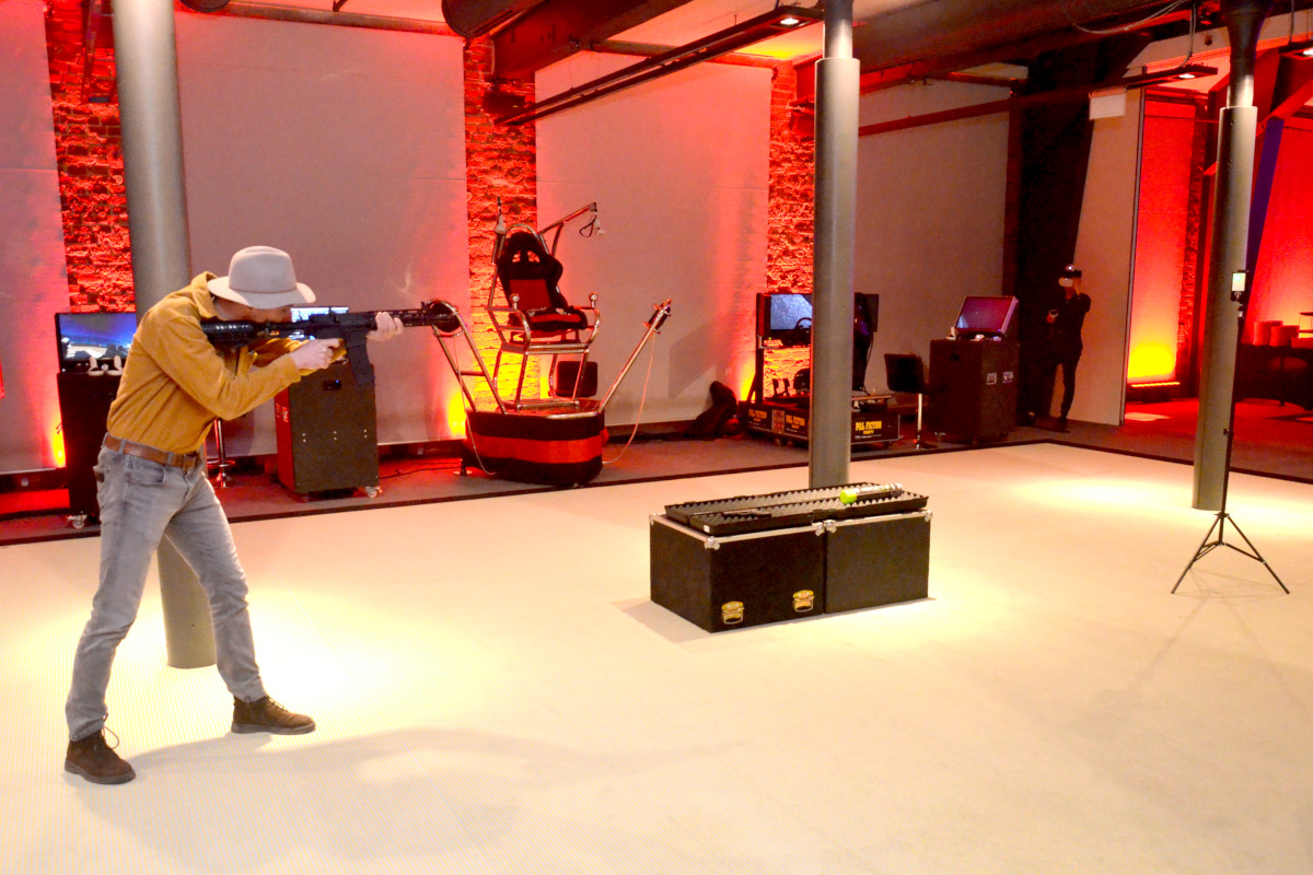 strzelnica laserowa na spotkania firmowe