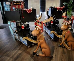 sanie Mikołaja na imprezy świąteczne