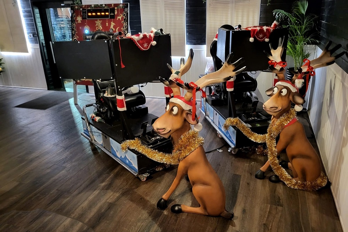 sanie Mikołaja na imprezy świąteczne