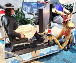 małe sanie mikołaja VR wynajem