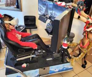 sanie mikołaja VR na imprezy świąteczne