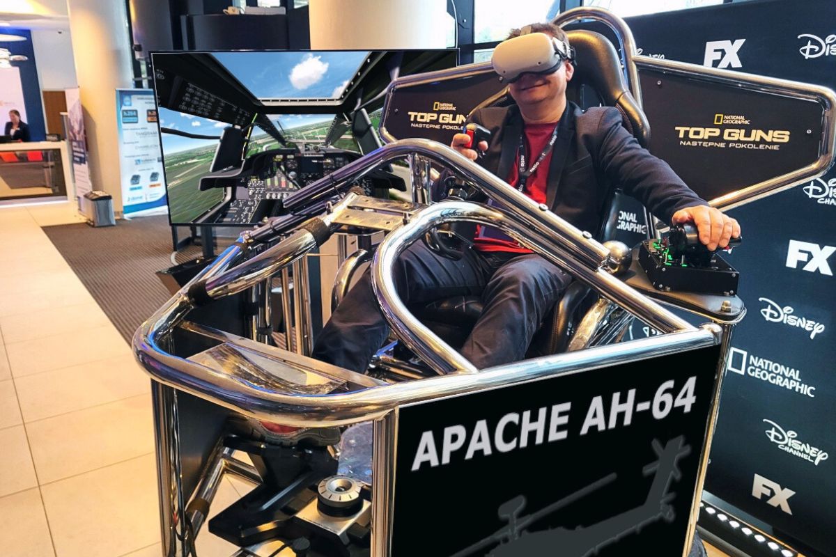 Atrakcje vr na stoisko targowe wynajem